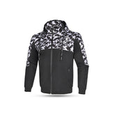 BELA CAMO RUSH Moto Capuz Preto Cinza Escuro - Imagem frontal da Casacos